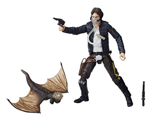 Фигурки Star Wars The Black Series Han Solo Exogorth escape (with Mynock)