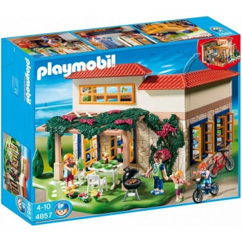 Конструктор Playmobil Летний семейный дом, арт.4857, 108 дет.