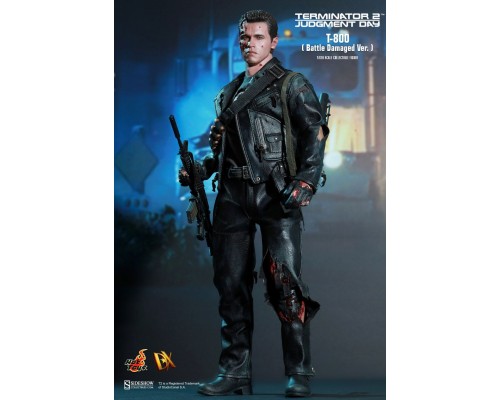 Фигурка HOT TOYS 1/6 TERMINATOR MMS02 T-800 ARNOLD SCHWARZENEGGER MASTERPIECE FIGURE