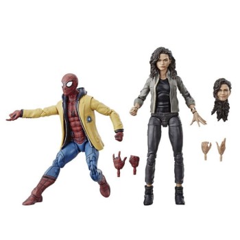 Набор фигурок Marvel Legends Человек Паук Spider-Man: Homecoming Spider-Man & MJ 2-Pack Target Exclusive