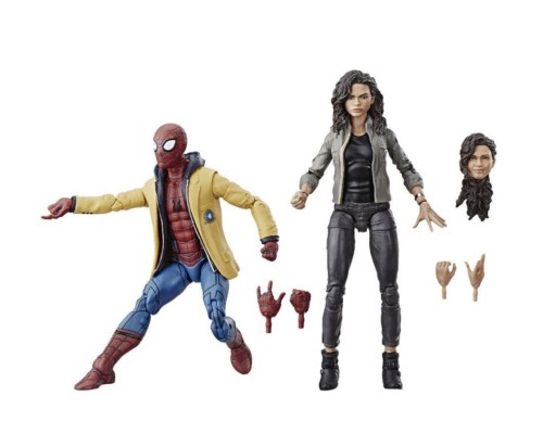 Набор фигурок Marvel Legends Человек Паук Spider-Man: Homecoming Spider-Man & MJ 2-Pack Target Exclusive