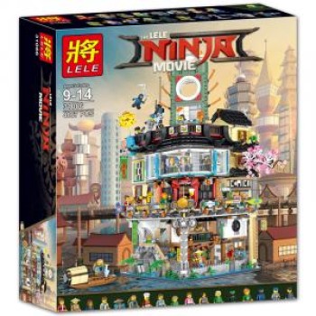 Конструктор The Lele Ninja movie Город ниндзя Ниндзяго 31086