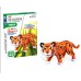 Конструктор мягкий Тигр, 121 деталь SEN YAN TOYS  NO. SY1011