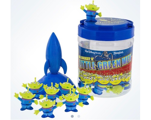 Набор Disney Parks Exclusive Toy Story Big Bucket O Little Green Alien Men