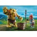Конструктор Playmobil Гигантский Тролль с боевым гномом арт. 9343, 12 дет.
