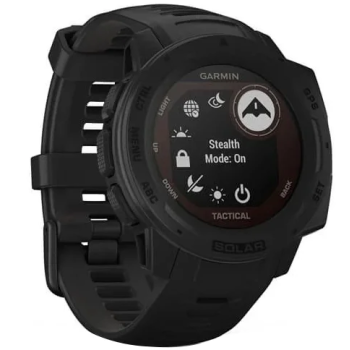 Смарт-часы Garmin Instinct Solar Tactical Edition, черные.