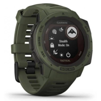 Смарт-часы Garmin Instinct Solar Tactical Edition, болотный.