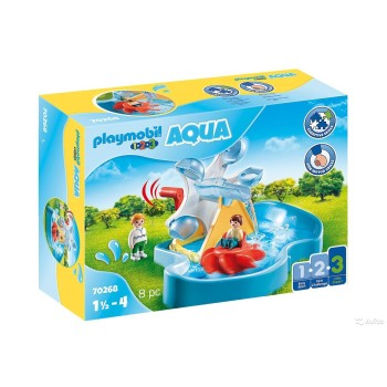 Конструктор Playmobil Водная карусель для малышей, арт.70268, 8 дет.