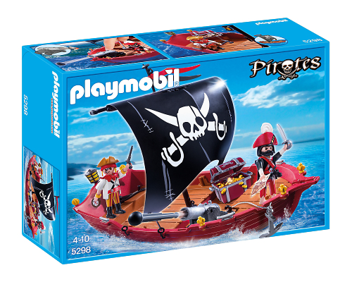Конструктор Playmobil Пиратская шхуна арт.5298, 92 дет.