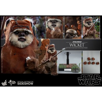 Фигурка Hot Toys Sideshow Star Wars Wicket