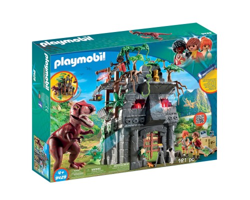 Конструктор Playmobil Динозавры: Затерянный храм с тираннозавром, арт.9429, 121 дет.