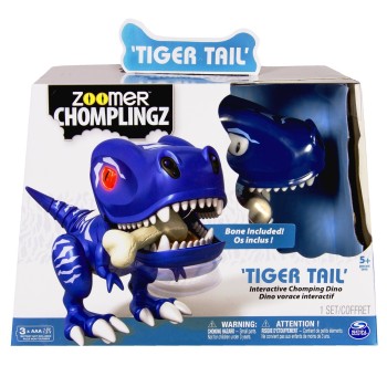 Интерактивный робот-динозавр Zoomer Chomplingz – Tiger Tail