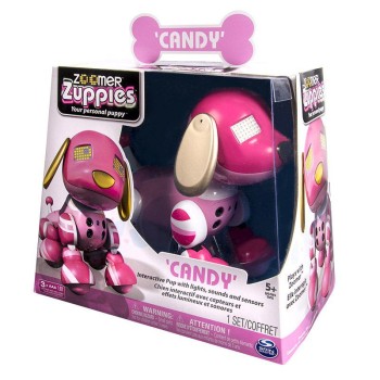 Интерактивный щенок Zoomer Zuppies Candy