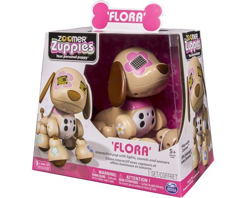 Интерактивный щенок Zoomer Zuppies Flora
